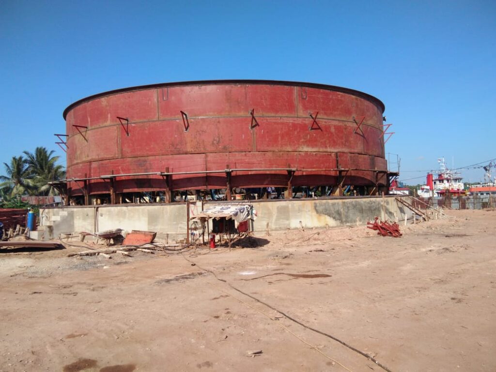 TANK FARM FABRICATION & ERECTION TANK FARM FABRICATION & ERECTION