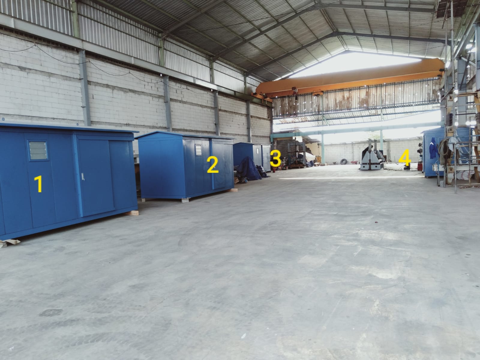Box gardu travo , proyek Demag , Rungkut